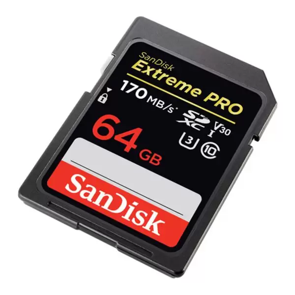 کارت حافظه سن دیسک Sandisk SD 64 GB 170 MB/S