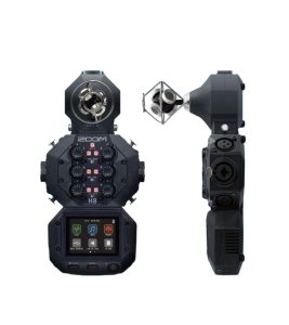 بدنه رکوردر صدا زوم Zoom H8 8-Input / 12-Track Portable Handy Recorder