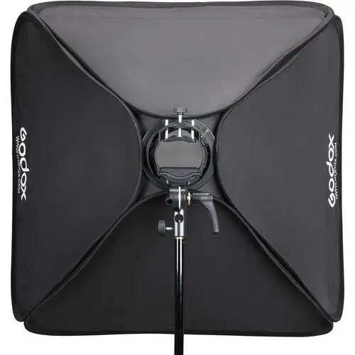 Godox S2 Speedlight Bracket With Softbox 60x60cm