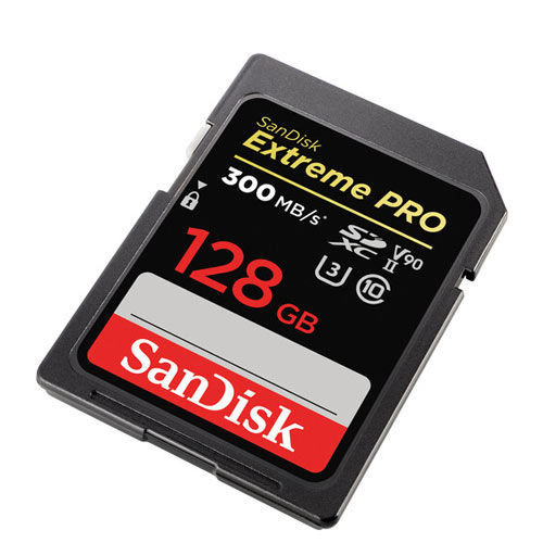 SanDisk 128GB Extreme PRO 300 MB/s UHS-II SDXC