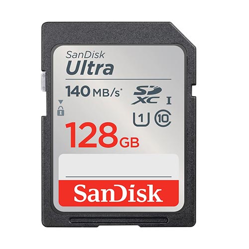 کارت حافظه سندیسک مدل SanDisk 128GB Ultra SDXC UHS-I 140MB/s