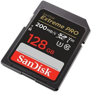 کارت حافظه سندیسک مدل SanDisk 128GB Extreme Pro 200MB/s SDXC UHS-I U3