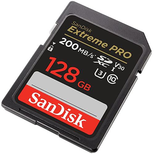 کارت حافظه سندیسک مدل SanDisk 128GB Extreme Pro 200MB/s SDXC UHS-I U3