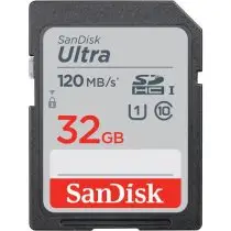 SanDisk 32GB Ultra SDHC UHS-I 120MB/s