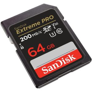 کارت حافظه سندیسک مدل SanDisk 64GB Extreme Pro 200MB/s SDXC UHS-I U3