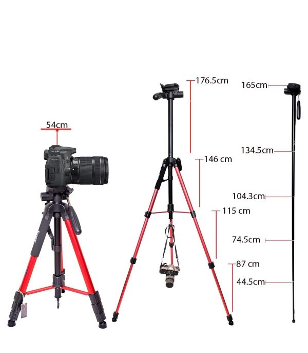 سه پایه دوربین جیماری 2264 / Jmary KP-2264 Camera Tripod