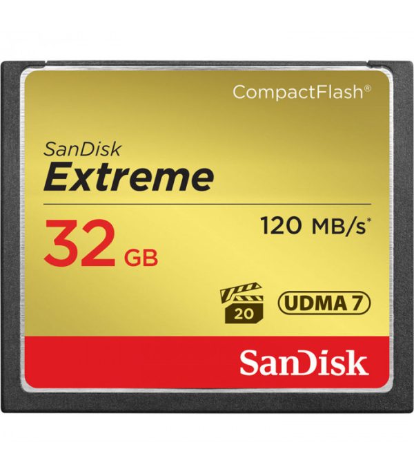 Sandisk CF 32 GB 120 MB/S 800X