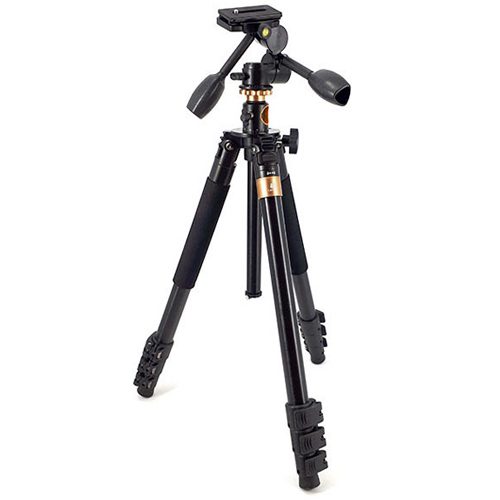 سه پایه دوربین بیک (Beike Q720 Camera Tripod (Black