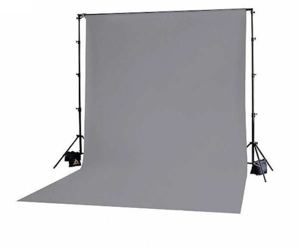 Gray Velvet Backdrop 3×5m