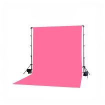 فون بک گراند صورتی مخمل Pink Velvet Backdrop 3×5m