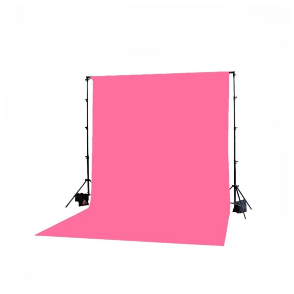 فون بک گراند صورتی مخمل Pink Velvet Backdrop 3×5m