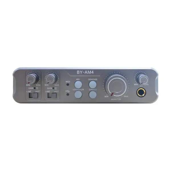 کارت صدا ۲ کانال بویا BOYA BY-AM4 Dual-Channel Audio Interface