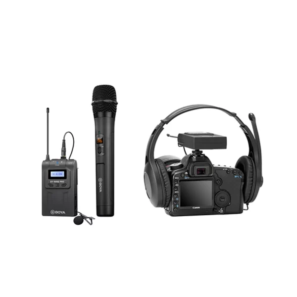 میکروفن بی‌سیم دستی و یقه‌ای بویا BOYA BY-WM8 Pro-K4 Wireless Microphone