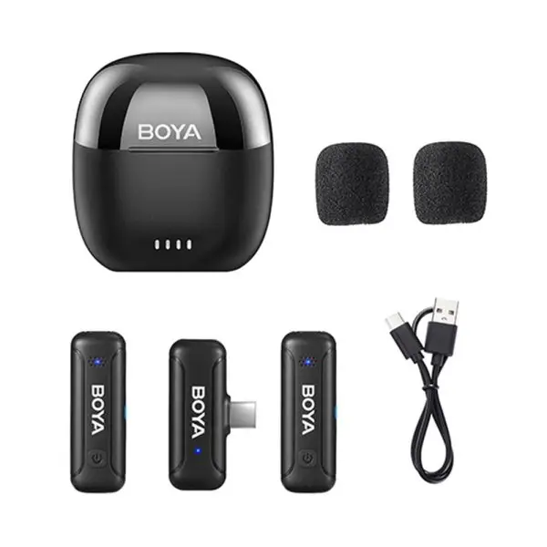 میکروفون بی سیم یقه ای بویا BOYA BY-WM3T U2 Mini Wireless Microphone