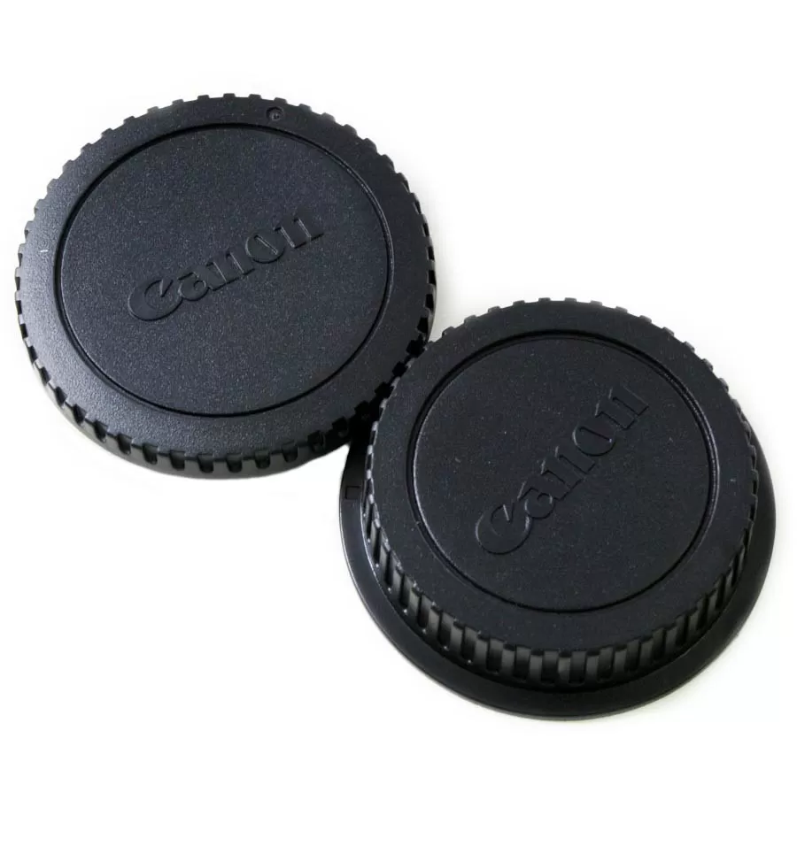 درب پشت لنز و درب بدنه کانن Body Cap and Rear Lens Cap Kit for Canon